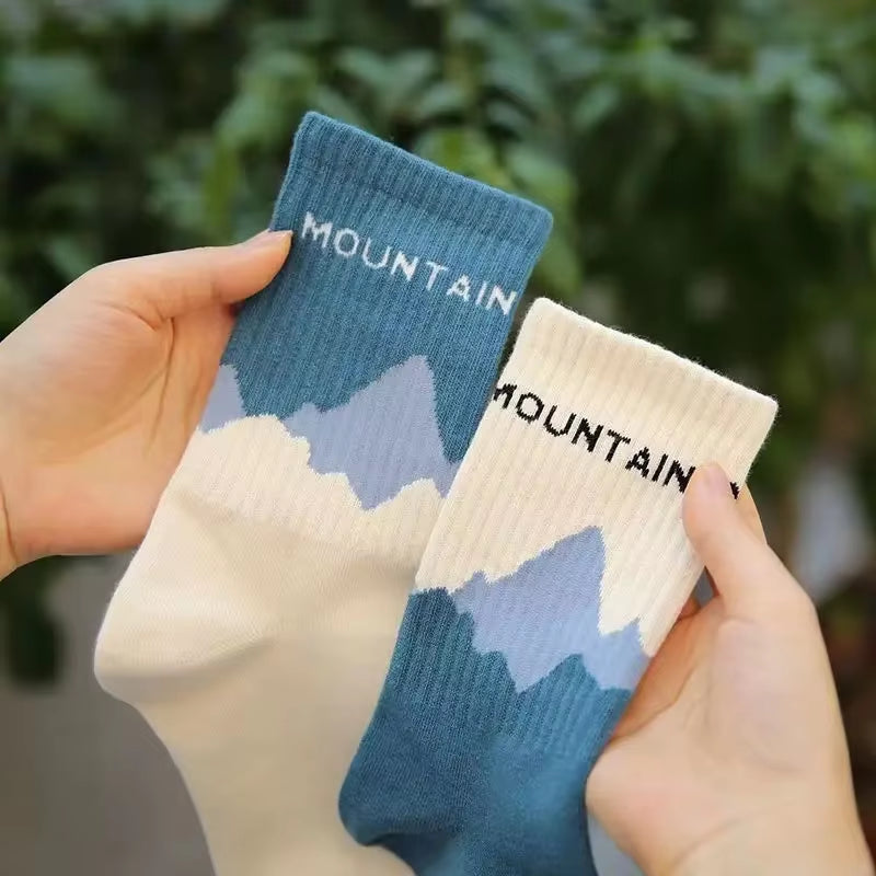 Women'S Socks Pure Cotton Flower Embroidery Medium Tube Socks Retro 2024 Trend Ethnic Style Spring Summer