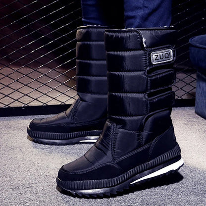 Women Snow Boots Platform Winter Boots Thick Plush Waterproof Non-Slip Boots Fashion Women Winter Shoes Warm Fur Botas Mujer