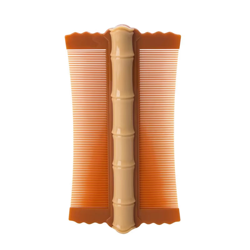 High Quality Double Sided Head Lice Comb Fine Tooth Flea Removal Hair Comb Dandruff Removal for Styling Tools