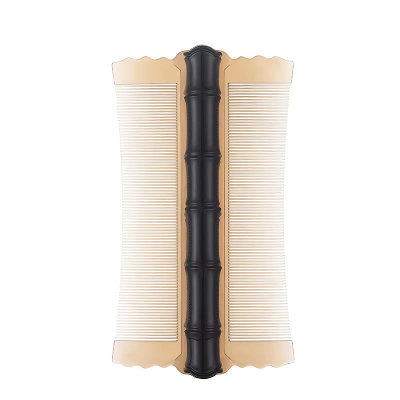 High Quality Double Sided Head Lice Comb Fine Tooth Flea Removal Hair Comb Dandruff Removal for Styling Tools
